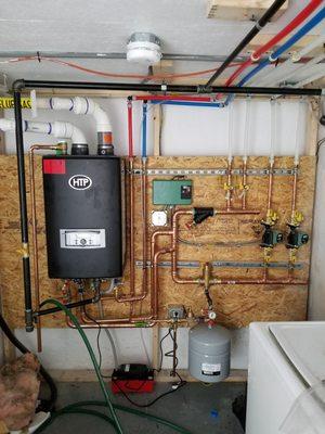 Htp combi oil to gas conversion.