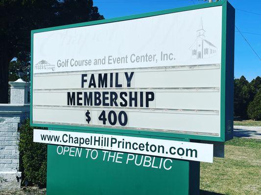 2023 Family Membership