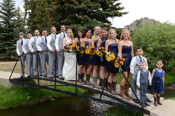 Our wedding at Lower Lake Ranch : ) Photo by Custom Creations