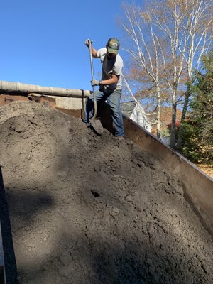 Compost delivery