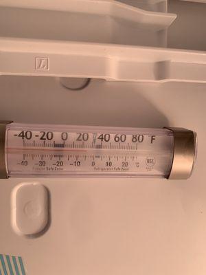 Freezer temp