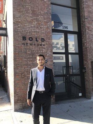 Bold New York Office in Williamsburg #brooklyn