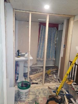 Bathroom remodeling