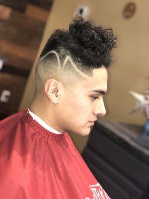 Haircut and design by Domenick Gonzales