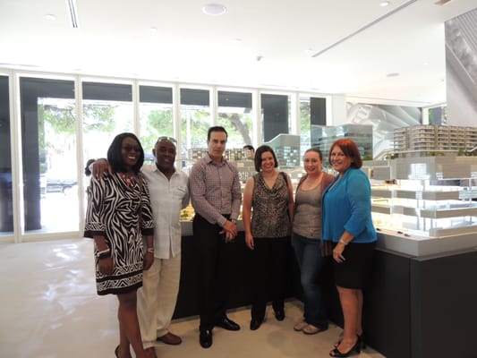 LaRosa realtors at Brickell City Centre luncheon