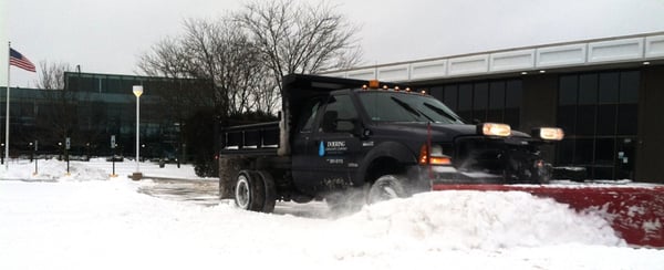 Doering Landscape Company offers competitive commercial snow removal services.