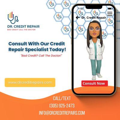 DR. CREDIT REPAIR LLC, Free Consultation...