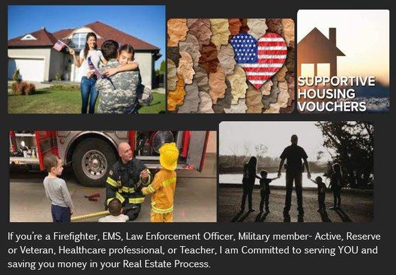 I am a Homes for Heroes Affiliate and see it as privilege to help my local Heroes.