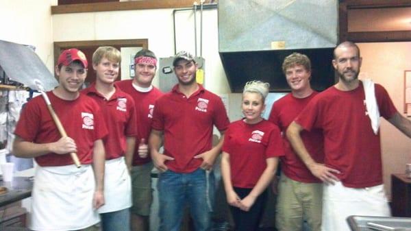 Algona Band day pizza crew 2013