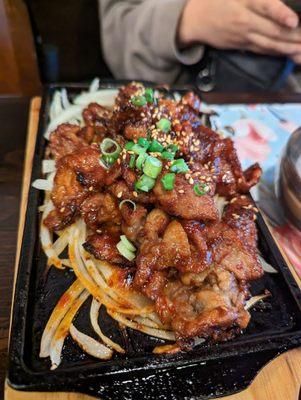 Spicy pork