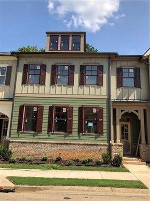 Luxury townhome sold recently in Canton, GA