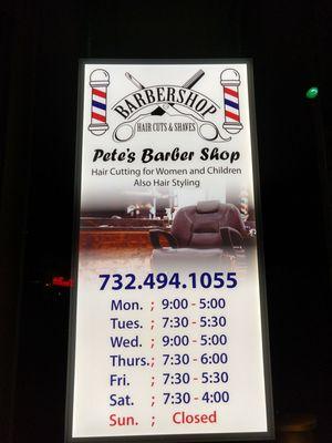 Pete's Barber Shop