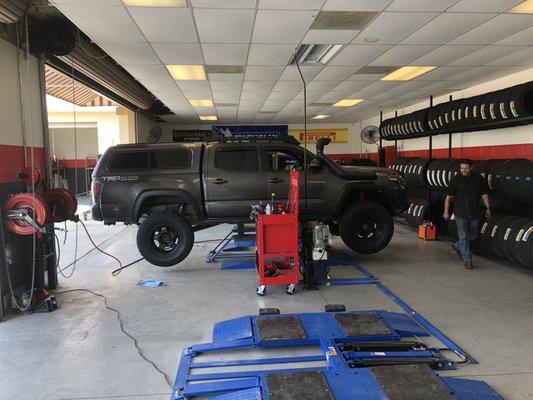 New stealth wheels nitto ridge grappler package