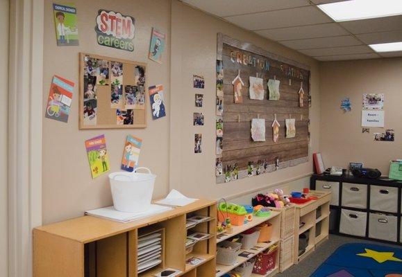 Inside the preschool classroom