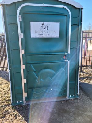 There is a porta potty if nature calls.