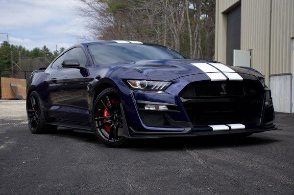 Gt500 after a full 2 step paint correction and a 2 year ceramic coating application