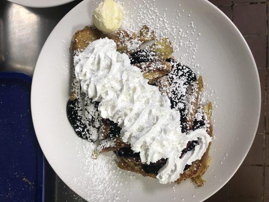 Blueberry French toast