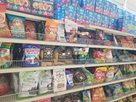 Potato chip aisle