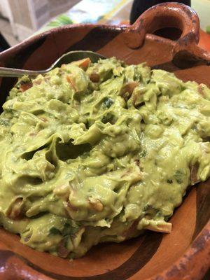 Large Guacamole, 11-12 dollars.. not listed in menu