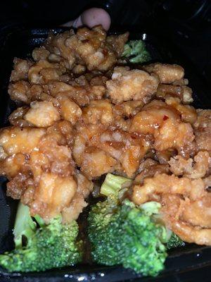 Late-night General Tso's Chicken