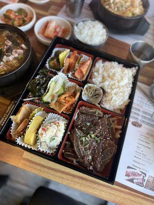 14. Signature Galbi Lunch Box @cheska.eats