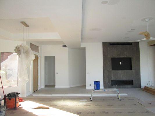 Before... Painting of Scottsdale Home