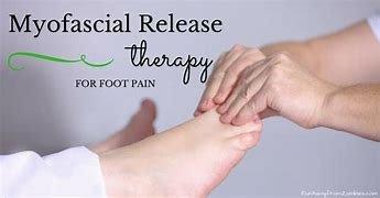 Myofascial Soft Tissue Release Therapy...for foot pain, injuries and compensation pain.