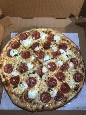 The Pepperoni Soprano Pizza