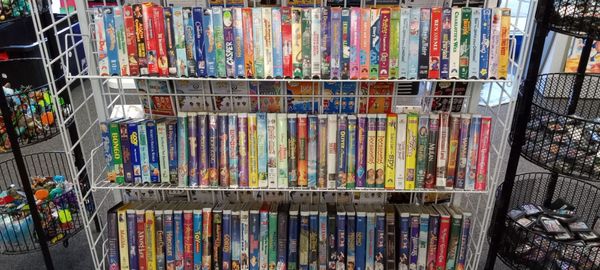 Children's VHS Tapes