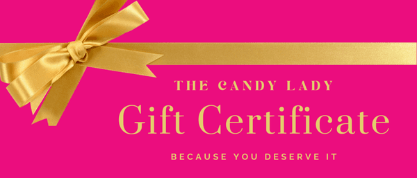 Gift Certificates available. Use for classes, workshops, candy and cake supplies