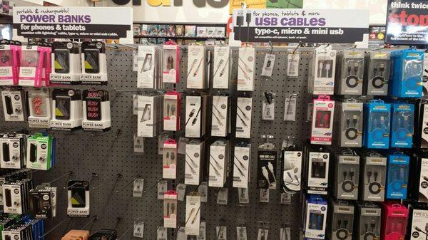 Large selection of cell phone cases