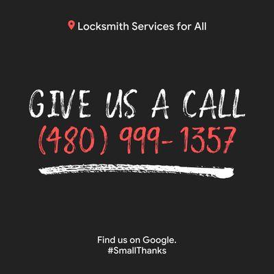 Most Reliable & Professional Automotive, Residential & Commercial Locksmith Service In AZ! https://goo.gl/wqUENN 480-999-1357.