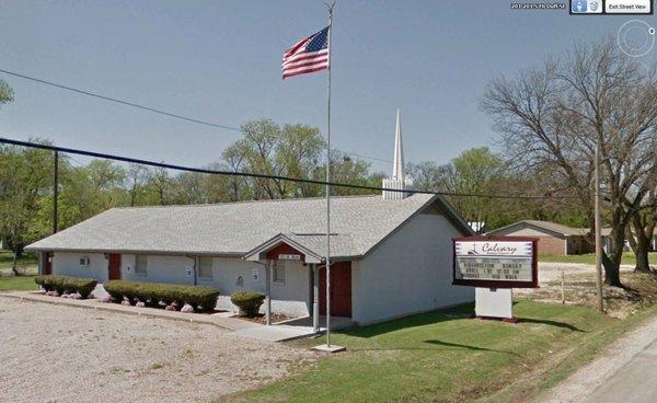 Calvary Baptist Church, Grand View, TX.  We sang there earlier this year, 2018.  GREAT CHURCH!!!!  Pastor Todd Ledbetter!  GREAT PASTOR!!!