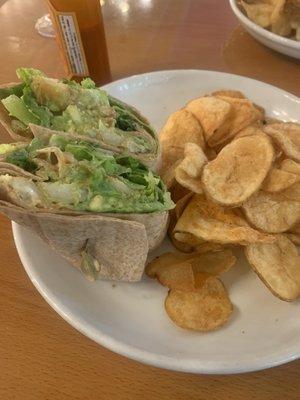 Shrimp and Avocado Wrap