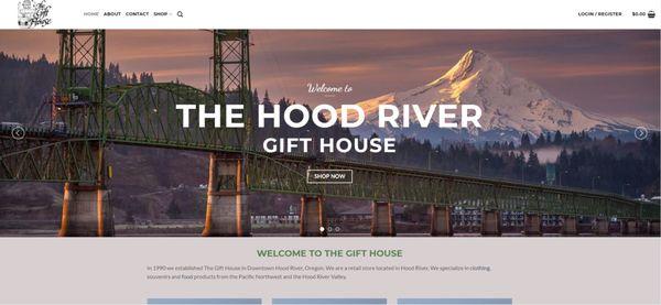 Website for Hood River Gift House, An E-Commerce Website http://hrgifthouse.com/