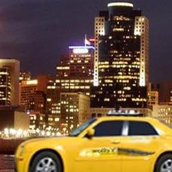 Cincinnati Taxi at the water front