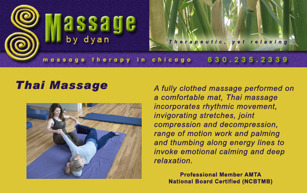 Thai Massage - Massage Therapy in Chicago