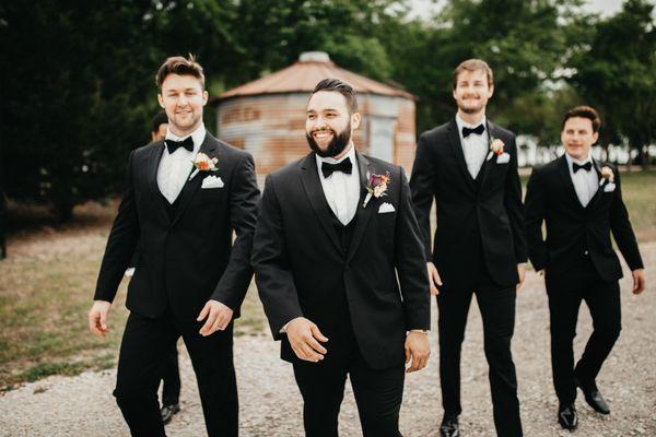 Groom and Groomsmen