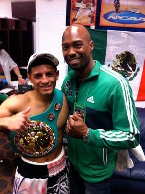 Me and Abner Mares all I do is win! undefeated