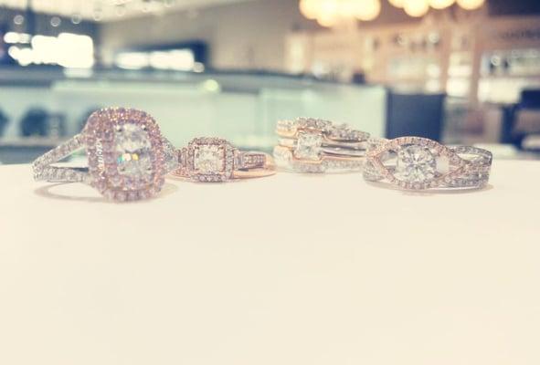 Some absolutely stunning rings from our bridal lines.