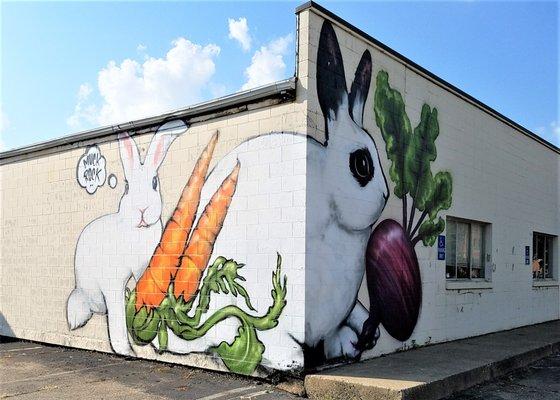 Farmer's Market Rabbits by Jules MuckRock Muck 2019