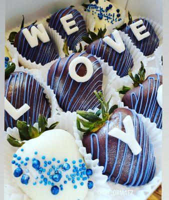 Customized Chocolate Covered Strawberries