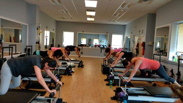 Plank on the IM=X Xerciser(Reformer)