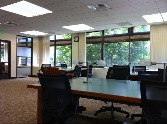 Study lounge in the law library