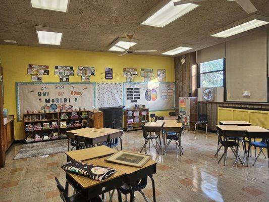 Beautiful classrooms freshly painted