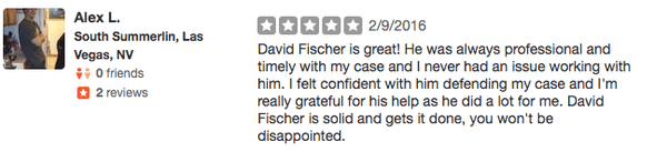 Positive review of a verifiable client that has been filtered out by Yelp