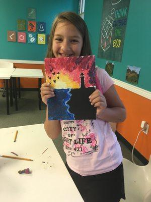 Art & Craft camp- Canvas Painting Activity