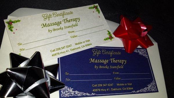 Merry Christmas, Happy New Year, and Happy Birthday too! Pick the massage that's right for you!