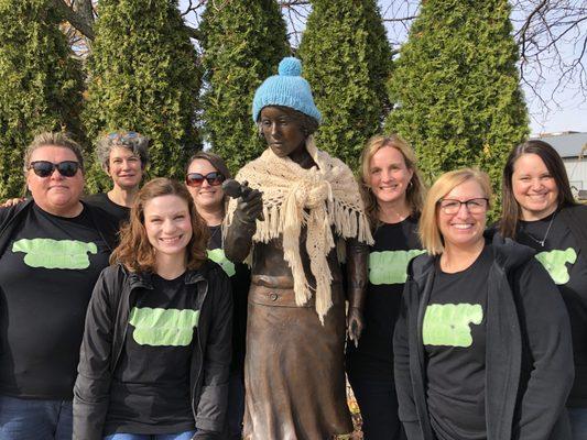 Librarians from south central Illinois, enjoying the Radium Girls Tour