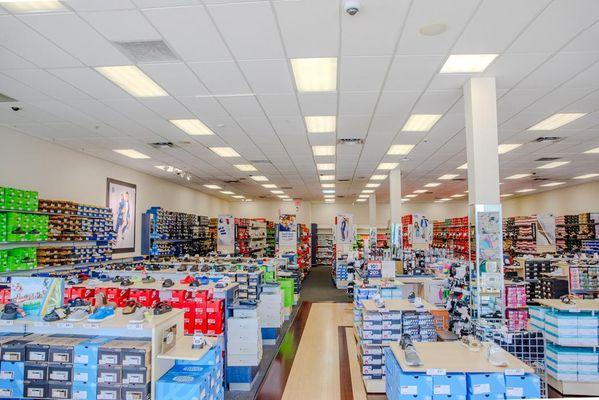 Wide Shot of Interior of Store